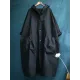 Original Solid Hooded Long Sleeve Outerwear&Coat Original Solid Hooded Long Sleeve Outerwear&Coat
