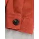 Vintage Loose Long Sleeves Buttoned Solid Color Lapel Collar Outerwear Vintage Loose Long Sleeves Buttoned Solid Color Lapel Collar Outerwear