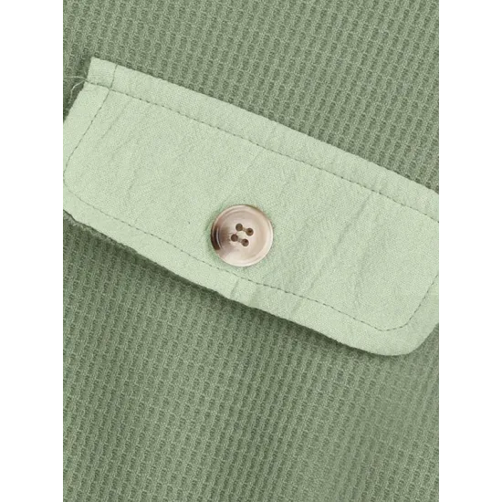 Vintage Loose Irregular Solid Color With Pockets Jackets Vintage Loose Irregular Solid Color With Pockets Jackets