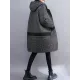 Original Creation Long Sleeves Loose Keep Warm Hooded Outerwear Original Creation Long Sleeves Loose Keep Warm Hooded Outerwear