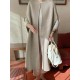 Simple Sleeveless Solid Color Round-Neck Cape Outerwear Simple Sleeveless Solid Color Round-Neck Cape Outerwear