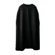 Simple Sleeveless Solid Color Round-Neck Cape Outerwear Simple Sleeveless Solid Color Round-Neck Cape Outerwear