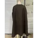 Simple Sleeveless Solid Color Round-Neck Cape Outerwear Simple Sleeveless Solid Color Round-Neck Cape Outerwear