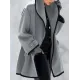 Buttoned Long Sleeves Stand Collar Outerwear Coats Buttoned Long Sleeves Stand Collar Outerwear Coats