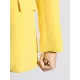 Backless Buttoned Hollow Rhine Stones Solid Color Long Sleeves Deep V-Neck Blazer Backless Buttoned Hollow Rhine Stones Solid Color Long Sleeves Deep V-Neck Blazer