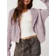 Zipper Long Sleeves Loose Hooded Outerwear Jackets Zipper Long Sleeves Loose Hooded Outerwear Jackets