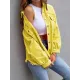 Fringed Pockets Long Sleeves Loose Lapel Outerwear Fringed Pockets Long Sleeves Loose Lapel Outerwear