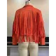 Solid Color Split-Joint Tasseled Long Sleeves Notched Collar Jackets Solid Color Split-Joint Tasseled Long Sleeves Notched Collar Jackets