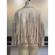 Solid Color Split-Joint Tasseled Long Sleeves Notched Collar Jackets Solid Color Split-Joint Tasseled Long Sleeves Notched Collar Jackets