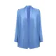 Solid Color Long Sleeves Loose Collarless Outerwear Solid Color Long Sleeves Loose Collarless Outerwear