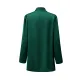 Solid Color Long Sleeves Loose Collarless Outerwear Solid Color Long Sleeves Loose Collarless Outerwear
