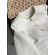 Buttoned Solid Color Long Sleeves Loose Round-Neck Outerwear Buttoned Solid Color Long Sleeves Loose Round-Neck Outerwear