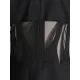 Buckle Gauze See-Through Solid Color Split-Joint Long Sleeves Notched Collar Blazer Buckle Gauze See-Through Solid Color Split-Joint Long Sleeves Notched Collar Blazer
