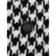 Houndstooth Split-back Split-Joint Tied Waist Long Sleeves Loose Lapel Trench Coats Houndstooth Split-back Split-Joint Tied Waist Long Sleeves Loose Lapel Trench Coats