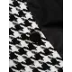 Houndstooth Split-back Split-Joint Tied Waist Long Sleeves Loose Lapel Trench Coats Houndstooth Split-back Split-Joint Tied Waist Long Sleeves Loose Lapel Trench Coats
