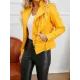 Split-Joint Zipper Long Sleeves Mock Neck Outerwear PU Jackets Split-Joint Zipper Long Sleeves Mock Neck Outerwear PU Jackets