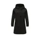 Buttoned Drawstring Elasticity Hooded Pockets Split-Back Waterproof Long Sleeves Loose High-Neck Trench Coats Buttoned Drawstring Elasticity Hooded Pockets Split-Back Waterproof Long Sleeves Loose High-Neck Trench Coats