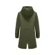 Buttoned Drawstring Elasticity Hooded Pockets Split-Back Waterproof Long Sleeves Loose High-Neck Trench Coats Buttoned Drawstring Elasticity Hooded Pockets Split-Back Waterproof Long Sleeves Loose High-Neck Trench Coats