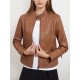 Buttoned Pockets Split-Joint Zipper Long Sleeves Plus Size Stand Collar Outerwear Jackets Buttoned Pockets Split-Joint Zipper Long Sleeves Plus Size Stand Collar Outerwear Jackets
