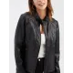 Buttoned Pockets Split-Joint Zipper Long Sleeves Plus Size Stand Collar Outerwear Jackets Buttoned Pockets Split-Joint Zipper Long Sleeves Plus Size Stand Collar Outerwear Jackets