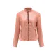 Buttoned Pockets Split-Joint Zipper Long Sleeves Plus Size Stand Collar Outerwear Jackets Buttoned Pockets Split-Joint Zipper Long Sleeves Plus Size Stand Collar Outerwear Jackets