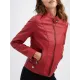 Buttoned Pockets Zipper Long Sleeves Plus Size Stand Collar Outerwear Jackets Buttoned Pockets Zipper Long Sleeves Plus Size Stand Collar Outerwear Jackets