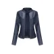 Buttoned Pockets Zipper Long Sleeves Plus Size Stand Collar Outerwear Jackets Buttoned Pockets Zipper Long Sleeves Plus Size Stand Collar Outerwear Jackets