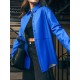 Solid Color Split-Joint Long Sleeves Loose Lapel Outerwear Jackets Solid Color Split-Joint Long Sleeves Loose Lapel Outerwear Jackets