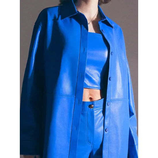 Solid Color Split-Joint Long Sleeves Loose Lapel Outerwear Jackets Solid Color Split-Joint Long Sleeves Loose Lapel Outerwear Jackets