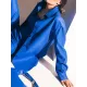 Solid Color Split-Joint Long Sleeves Loose Lapel Outerwear Jackets Solid Color Split-Joint Long Sleeves Loose Lapel Outerwear Jackets