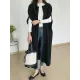 Solid Color Loose Sleeveless Round-Neck Outerwear Cape Solid Color Loose Sleeveless Round-Neck Outerwear Cape
