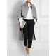 Batwing Sleeves High-Low Split-Joint High-Neck Cape Woolen Coat Batwing Sleeves High-Low Split-Joint High-Neck Cape Woolen Coat