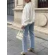 Sequined Zipper Loose Puff Sleeves Round-Neck Outerwear Jackets Sequined Zipper Loose Puff Sleeves Round-Neck Outerwear Jackets