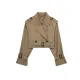 Split-Joint Long Sleeves Loose Lapel Jackets Split-Joint Long Sleeves Loose Lapel Jackets