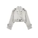 Split-Joint Long Sleeves Loose Lapel Jackets Split-Joint Long Sleeves Loose Lapel Jackets