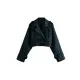 Split-Joint Long Sleeves Loose Lapel Jackets Split-Joint Long Sleeves Loose Lapel Jackets