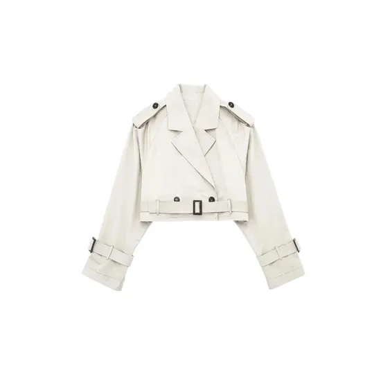 Split-Joint Long Sleeves Loose Lapel Jackets Split-Joint Long Sleeves Loose Lapel Jackets