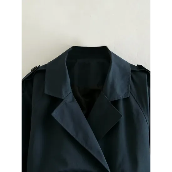Split-Joint Long Sleeves Loose Lapel Jackets Split-Joint Long Sleeves Loose Lapel Jackets