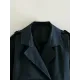 Split-Joint Long Sleeves Loose Lapel Jackets Split-Joint Long Sleeves Loose Lapel Jackets