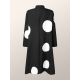 Long Sleeves Loose Asymmetric Buttoned Polka-Dot Tied Mock Neck Jackets&Coats Midi Dresses Outerwear Long Sleeves Loose Asymmetric Buttoned Polka-Dot Tied Mock Neck Jackets&Coats Midi Dresses Outerwear
