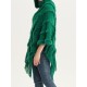 Hooded Keep Warm Solid Color Tasseled Shawl&Cloak Cape Hooded Keep Warm Solid Color Tasseled Shawl&Cloak Cape