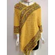 Asymmetric Tasseled Loose V-Neck Shawl&Cloak Cape