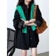 Pockets Solid Color Long Sleeves Loose Stand Collar Trench Coats Outerwear Pockets Solid Color Long Sleeves Loose Stand Collar Trench Coats Outerwear