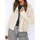Buttoned Pockets Split-Joint Zipper Hooded Long Sleeves Hooded Outerwear Buttoned Pockets Split-Joint Zipper Hooded Long Sleeves Hooded Outerwear
