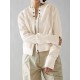 Buttoned Pockets Split-Joint Zipper Hooded Long Sleeves Hooded Outerwear Buttoned Pockets Split-Joint Zipper Hooded Long Sleeves Hooded Outerwear