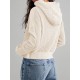 Buttoned Pockets Split-Joint Zipper Hooded Long Sleeves Hooded Outerwear Buttoned Pockets Split-Joint Zipper Hooded Long Sleeves Hooded Outerwear