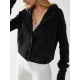 Buttoned Pockets Split-Joint Zipper Hooded Long Sleeves Hooded Outerwear Buttoned Pockets Split-Joint Zipper Hooded Long Sleeves Hooded Outerwear