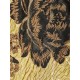 Flower-Embellished Chinese Frog Buttons Pleated Split-Joint Batwing Sleeves Loose V-Neck Outerwear Flower-Embellished Chinese Frog Buttons Pleated Split-Joint Batwing Sleeves Loose V-Neck Outerwear