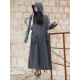 Long Sleeves Loose Solid Color Split-Joint Hooded Jackets&Coats Outerwear Long Sleeves Loose Solid Color Split-Joint Hooded Jackets&Coats Outerwear