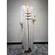 Contrast Color Muslim Split-Joint Loose V-neck Muslim Abaya Cover-Ups Tops Contrast Color Muslim Split-Joint Loose V-neck Muslim Abaya Cover-Ups Tops